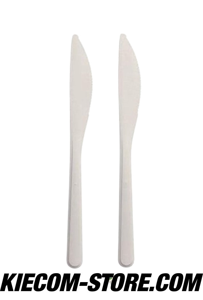 Messer (Mehrweg), PP, 18,5 cm, weiss, extra stabil ( 50 Stück) Circulware by Haval