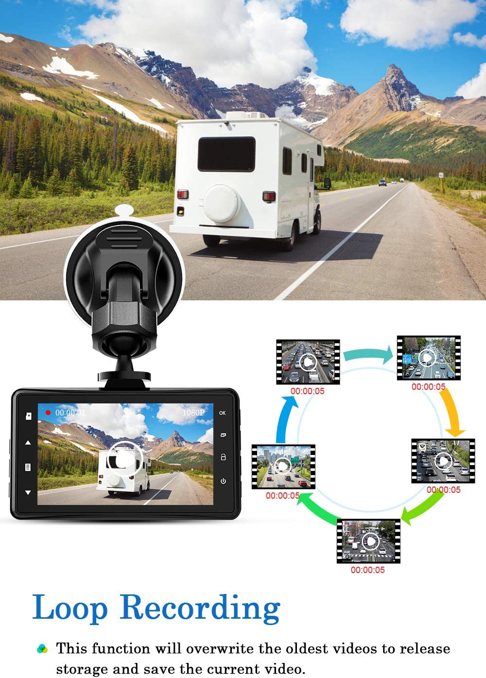 Dashcam Bt- 11 von Chortau