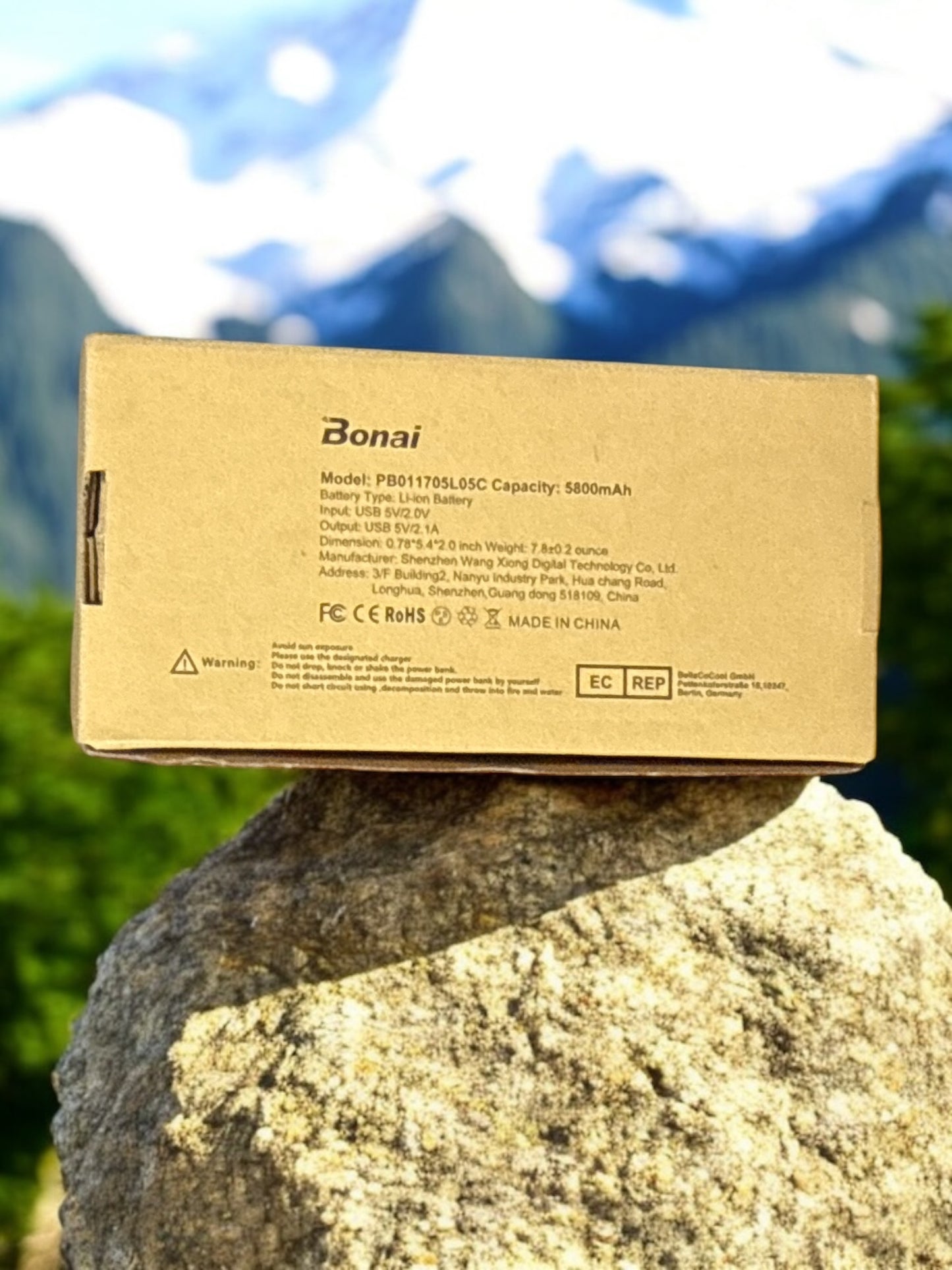 Powerbank von Bonai 5800 mAh