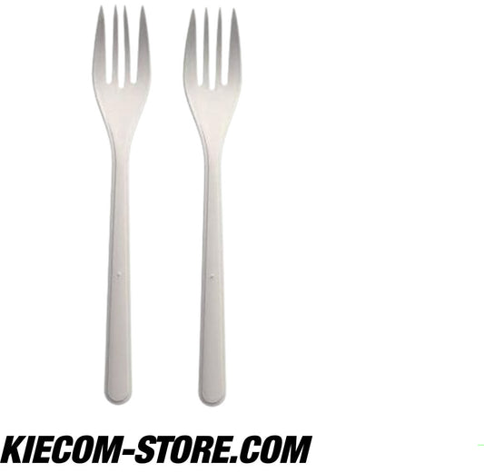 Gabeln (Mehrweg), PP, 18,5 cm, weiss, extra stabil