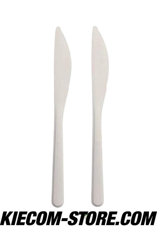 Messer (Mehrweg), PP, 18,5 cm, weiss, extra stabil ( 50 Stück) Circulware by Haval