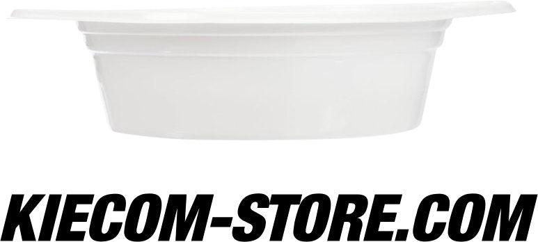 Suppenschalen PP rund 500ml Ø 15,6 cm · 4,5 cm weiss mit Anfasser