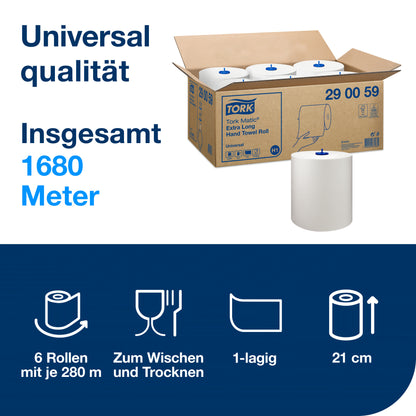 Rollenhandtuch Tork Matic Xl - 6 Stück